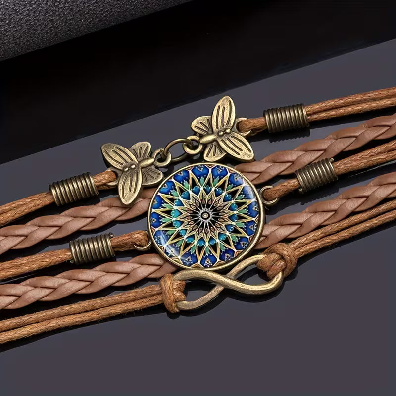 Celestial Garden Medallion Heirloom Bracelet
