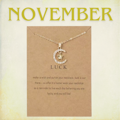 Signature Birthstone Necklace