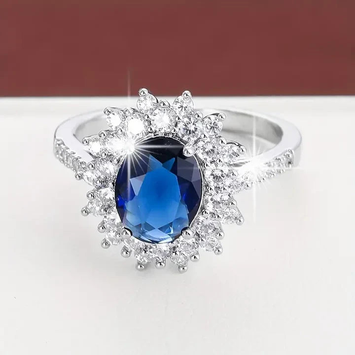 Vionne Gemstone Gold Ring