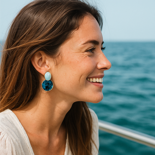 Dear | Heaven and Seabed Earrings