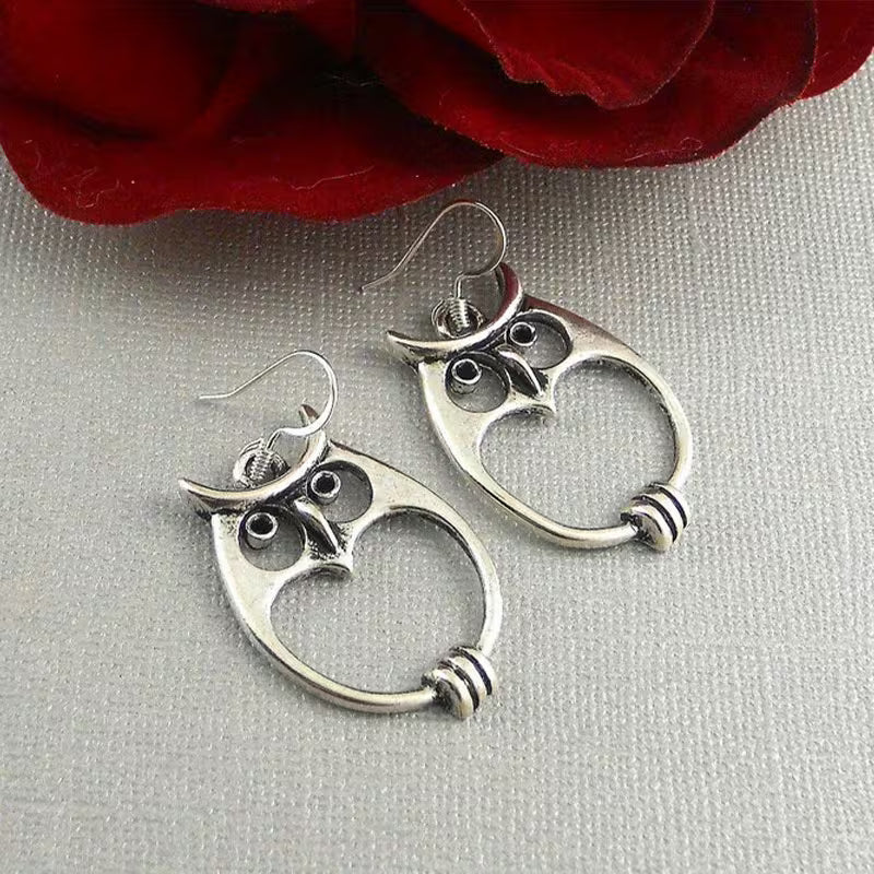 Nocturne Owl Grace Earrings