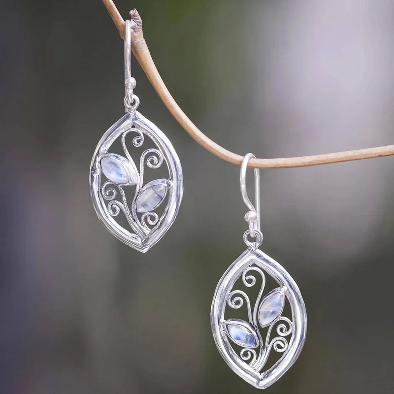 Zirconia Ivy Earrings