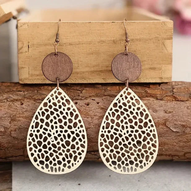 Leather Dangle Earrings