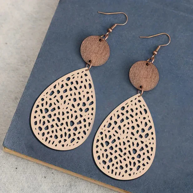 Leather Dangle Earrings