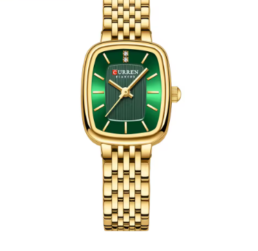 Timeless Twotone Gold Silver Quartz Watch Bracelet