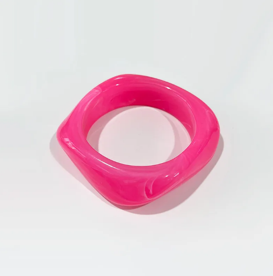 Colorful Square Acrylic Bracelet